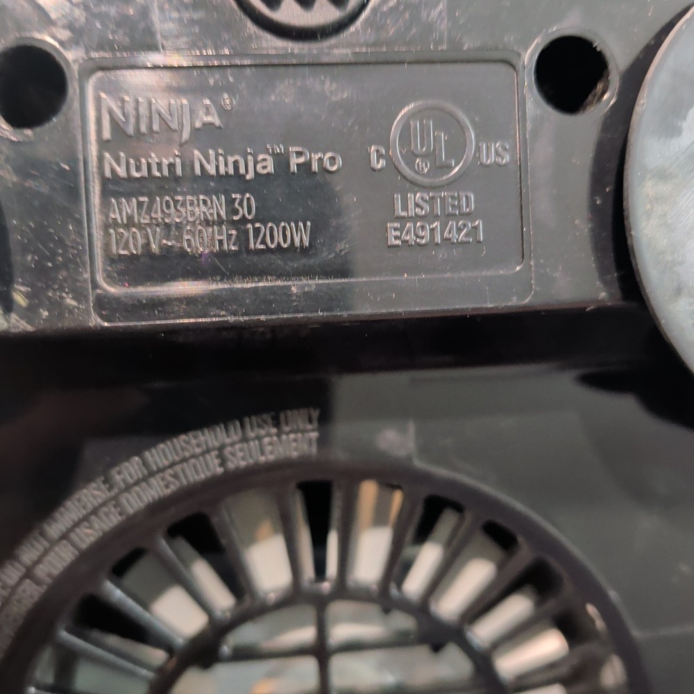 Ninja AMZ493BRN Compact Kitchen System Auto IQ Motor - Picture 9 of 9
